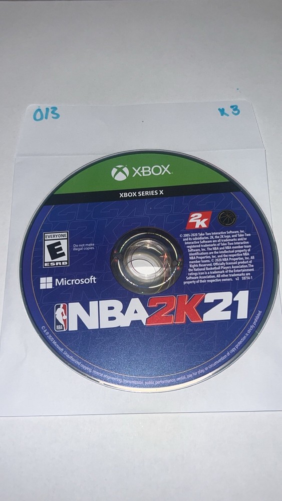 NBA 2K21 (Microsoft Xbox Series X) DISC ONLY | NO TRACKING 013