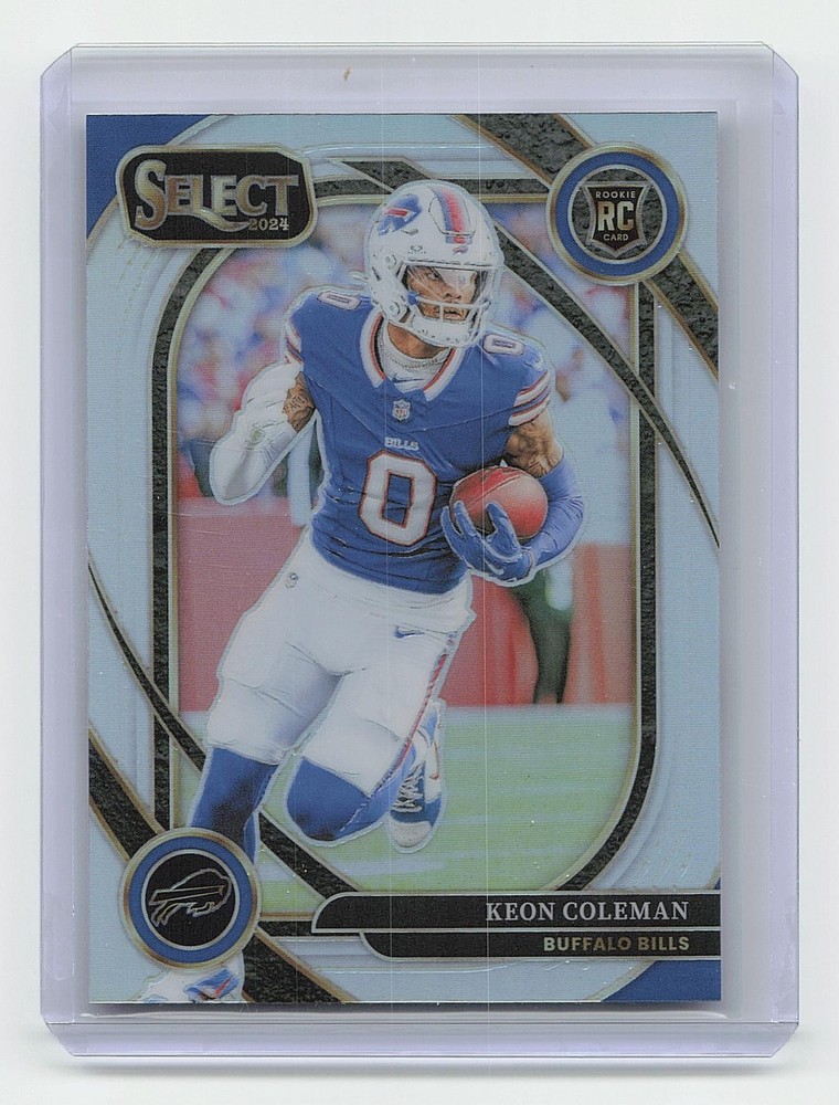 2024 Panini Select #280 Keon Coleman Silver Prizm