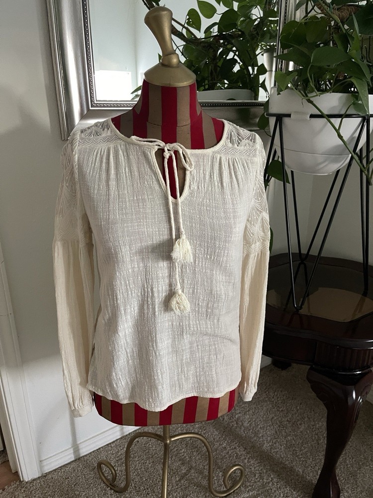 Deby Debo Women’s Top, Size XS 100% Cotton