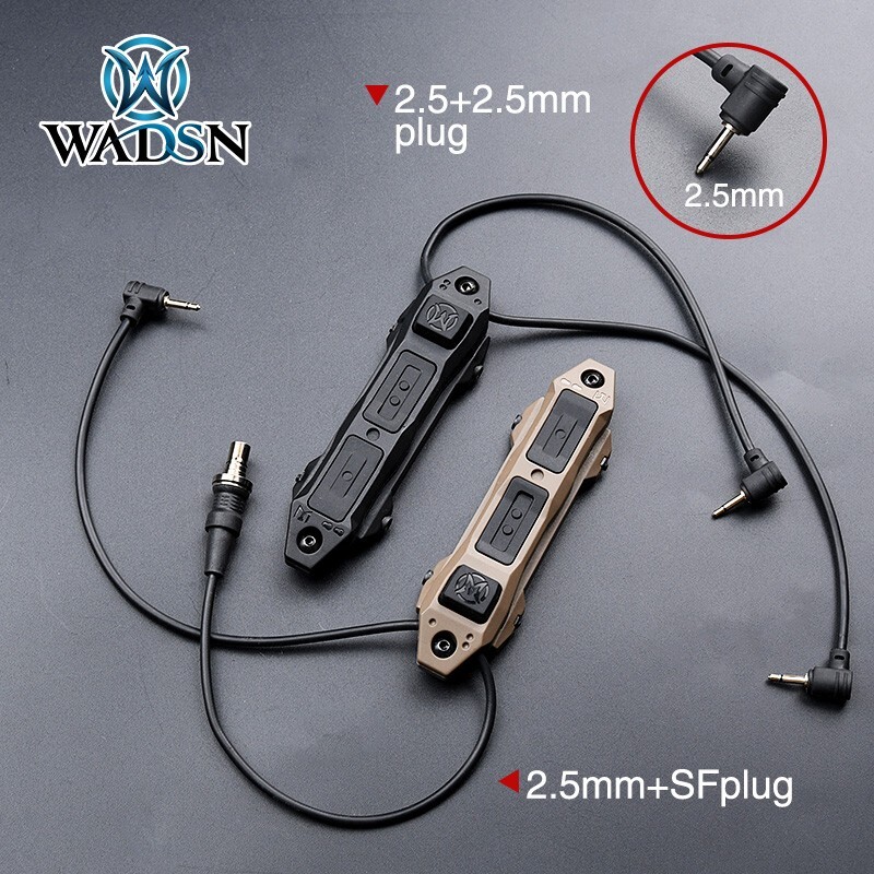 Tactical Augmented Remote Dual Switch Remote Control for DBAL PEQ M600 M300 New