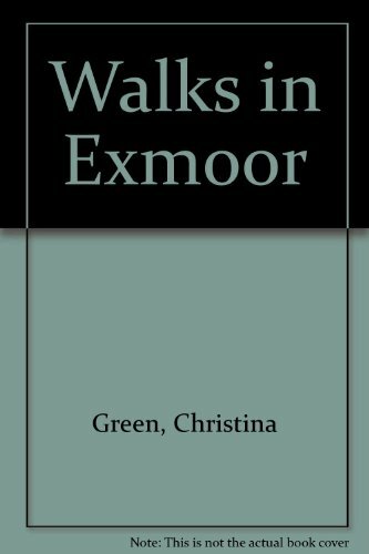 Exmoor Walks Guide by Christina Green Paperback Fast Free Shipping