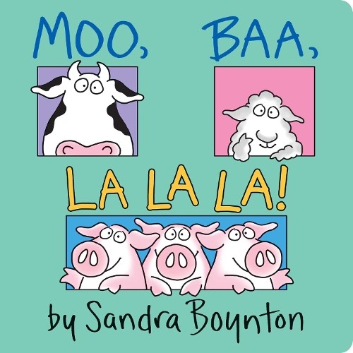 Moo, Baa, La La La!: Oversized Lap ..., Boynton, Sandra