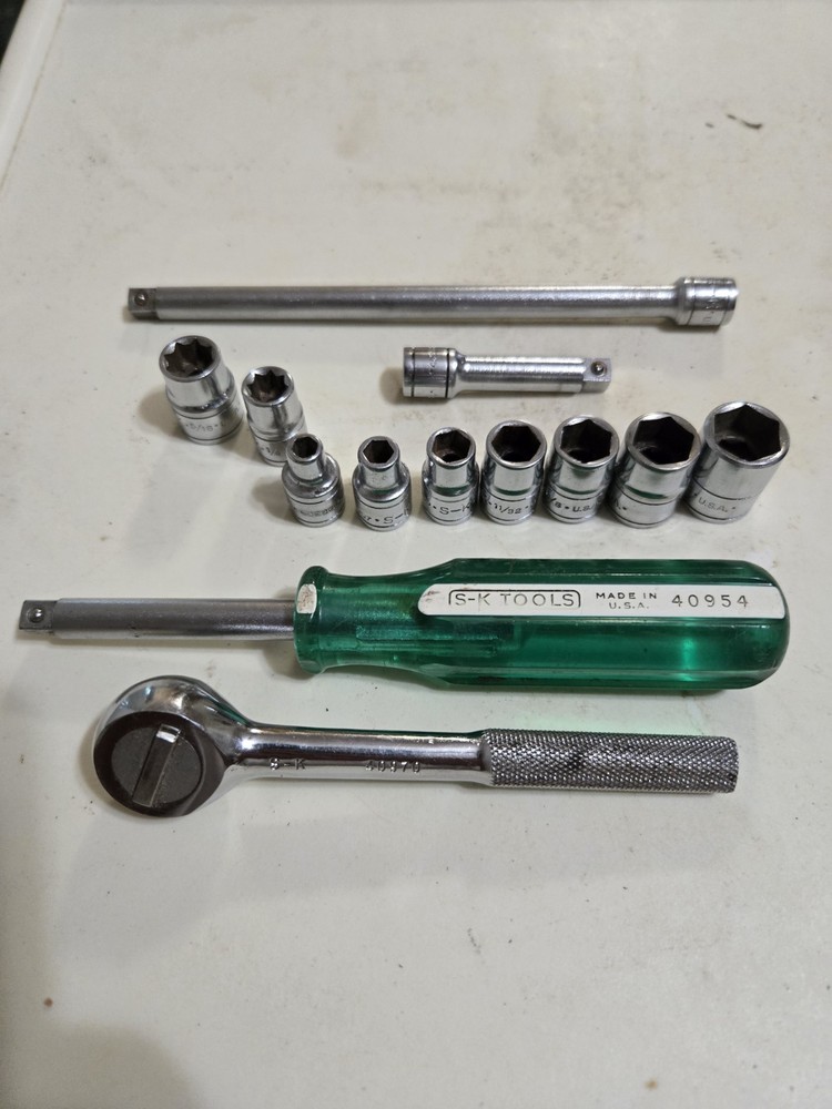 Vtg S-K USA  RATCHET 1/4