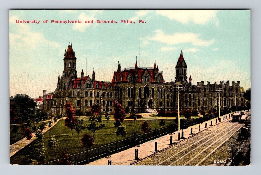 Philadelphia PA-Pennsylvania, University of Pennsylvania Vintage Postcard