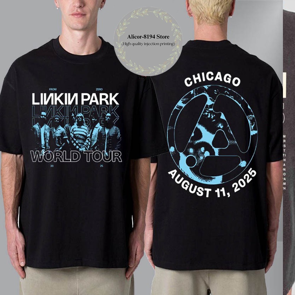 Linkin Park 2025 World Tour Exclusive Chicago T-Shirt