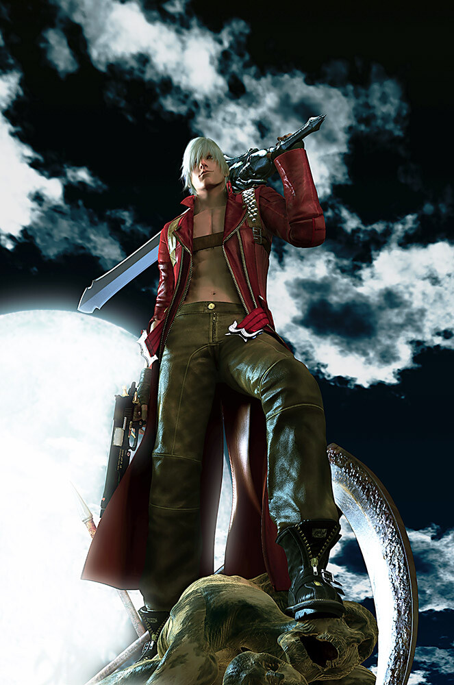 Devil May Cry Dante PS3 PS2 XBOX 360 Premium POSTER MADE IN USA - DMC003