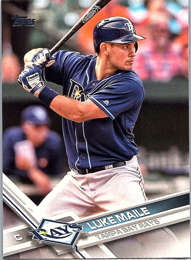 2017 Topps #672 Luke Maile Tampa Bay Rays