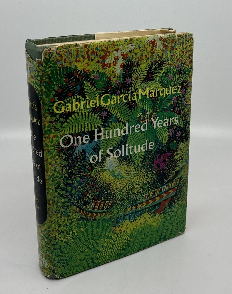 One Hundred Years of Solitude Gabriel Garcia Marquez 1st Amer Ed 4th Print DJ
