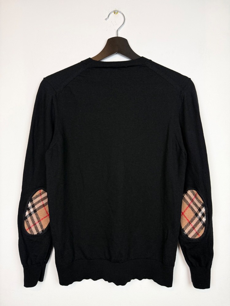 Burberry Wool Jumper Sweater Black Size XL