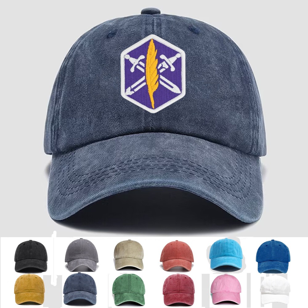 Custom Embroidered Hat 85th Civil Affairs Brigade, Veteran Cap, Trucker Hat