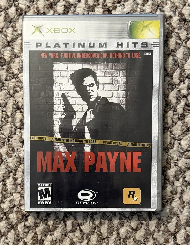 TESTED Max Payne Xbox Platinum Hits No Manual