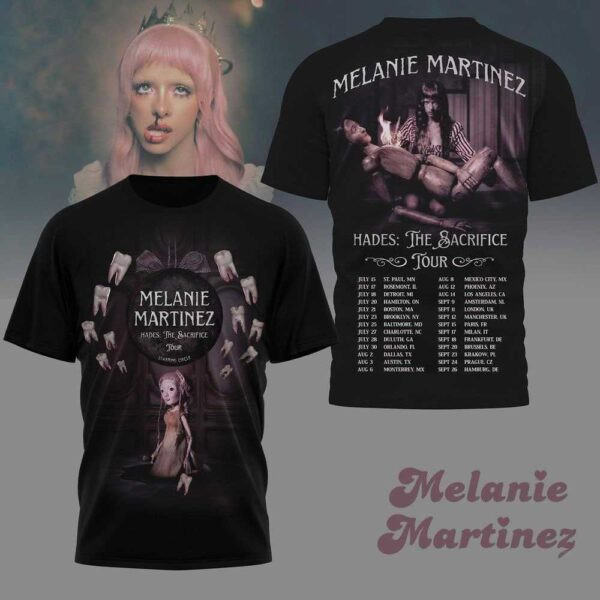 Melanie Martinez Tour 2026 All Over Shirt - Size S to 5XL
