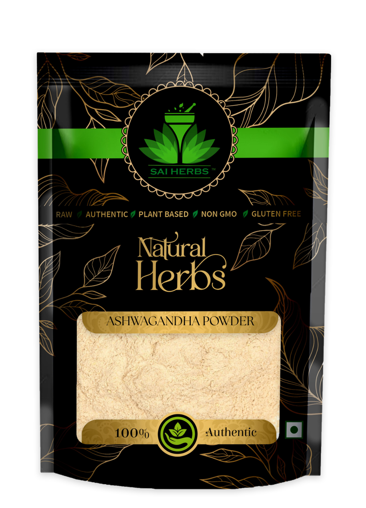 SAI HERBS Ashwagandha Powder - Ashwagandha Root Powder - Withania Somnifera
