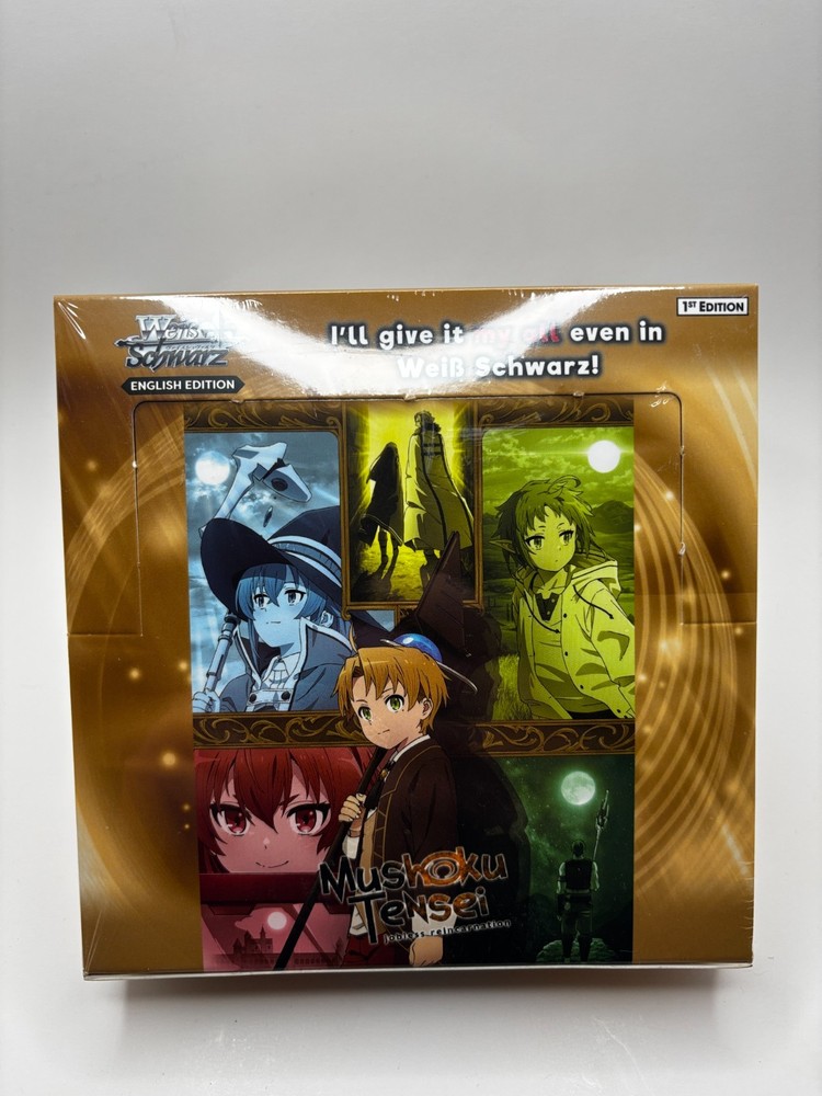 Mushoku Tensei Jobless Reincarnation SEALED Booster Box Weiss Schwarz-UnltdCards