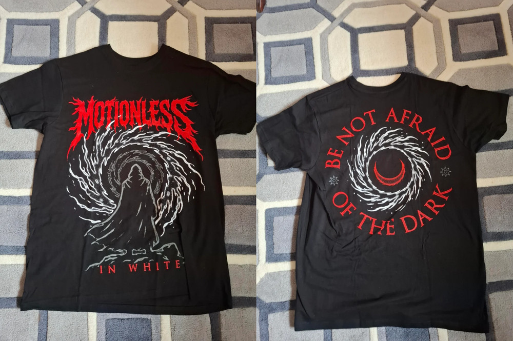 Motionless In White Be Not Afraid Merch Two Sided Unisex T-Shirt