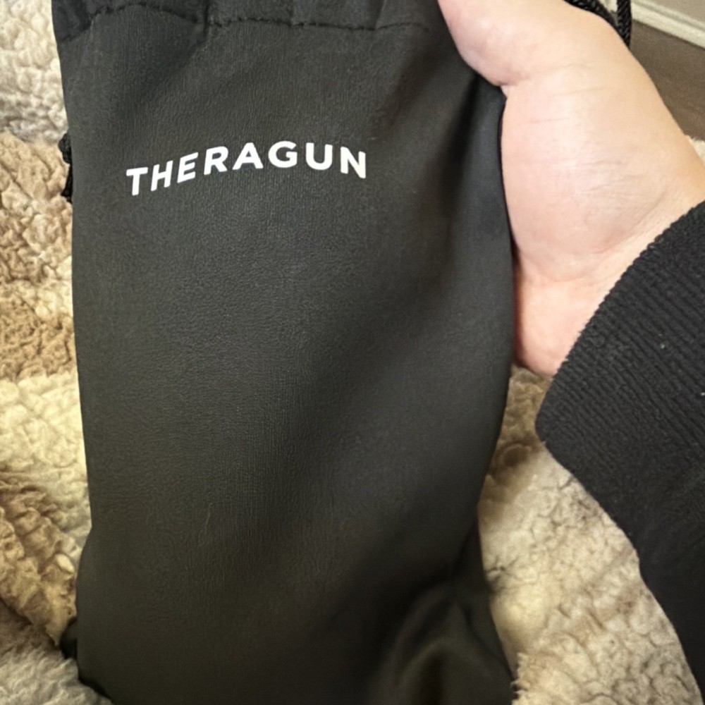 Theragun Wave Duo Vibrating Foam Roller Massager Rechargeable Handheld Black