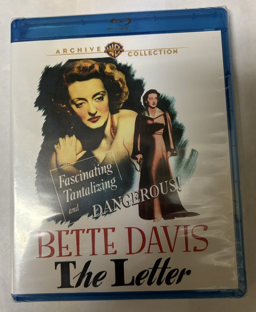 The Letter Blu-Ray Warner Archive Bette Davis Brand New ￼