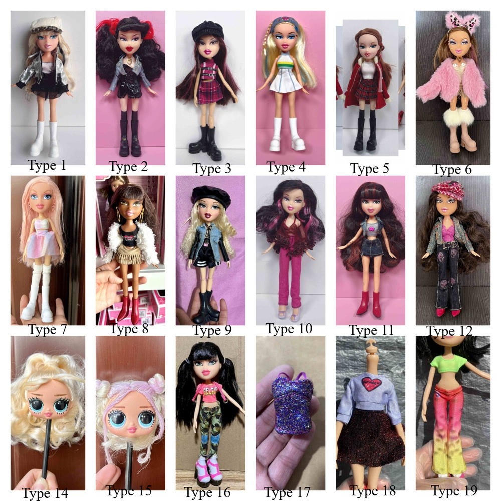 Vintage Y2K Bratz Doll 27cm Collectible Plastic Action Figure Toy  
