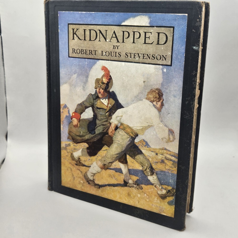 KIDNAPPED / ROBERT LOUIS STEVENSON Illus NC WYETH  SCRIBNER'S  1933 Edition