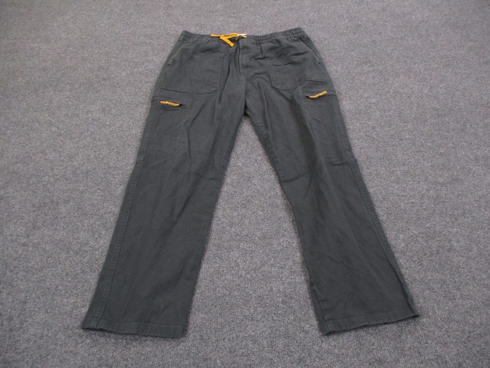 North Face Pants Mens L Gray Cargo Outdoors Hiking Climbing Active Sport