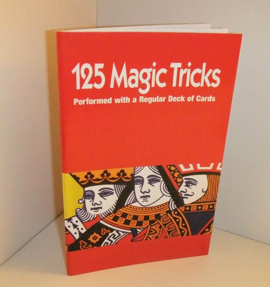 125 Magic Tricks Performed with a Regular Deck of Cards  New  Free Shipping