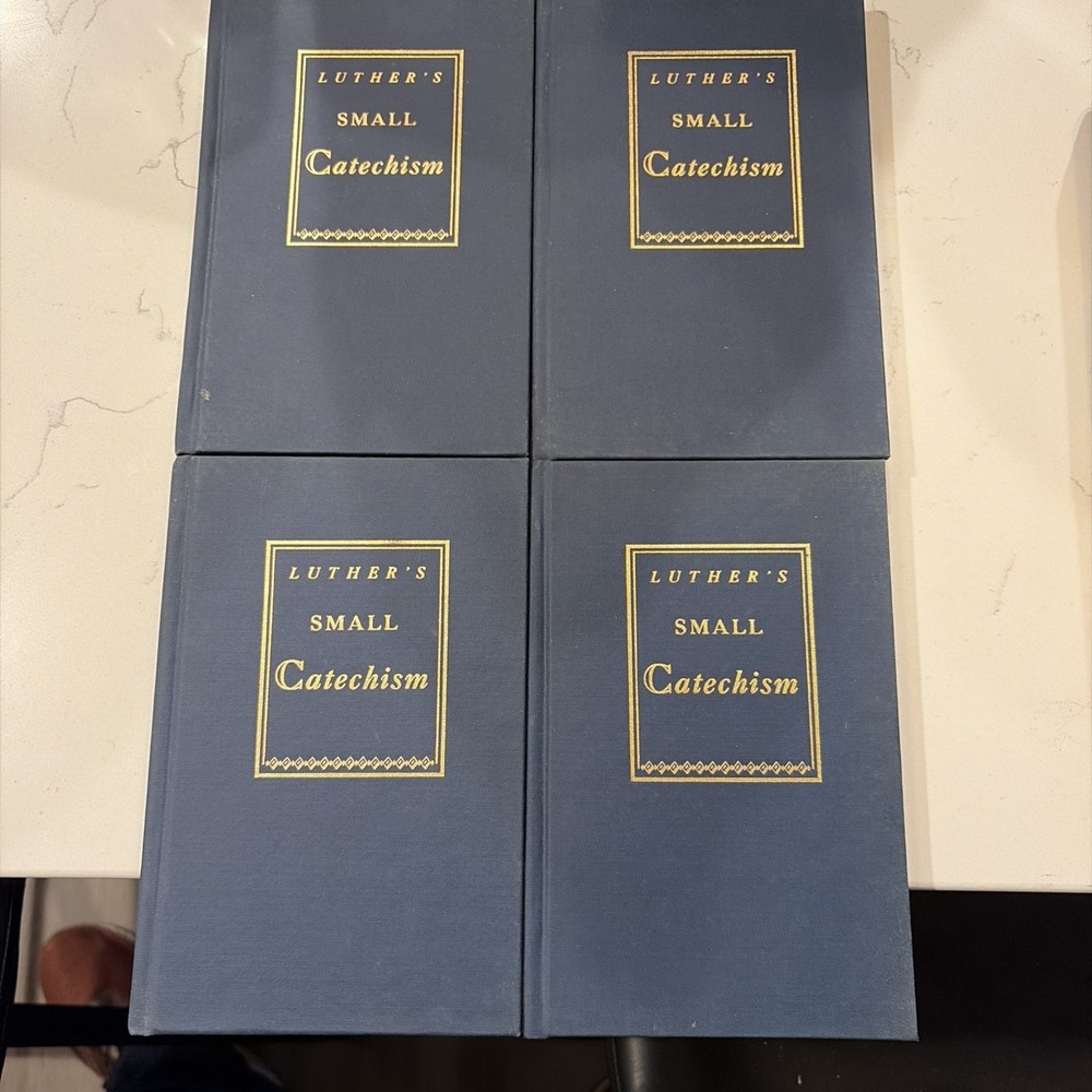 Luther's Small Catechism Concordia Publishing House 1971 Blue Hardcover