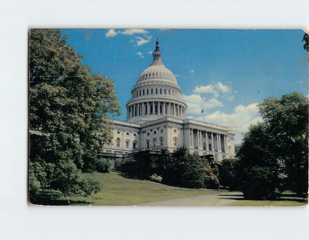 Postcard The Capitol, Washington, District of Columbia
