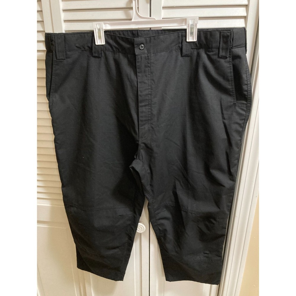 Mens Tactical Blauer Black Uniform Pants Cotton Blend Style 8824B Size 47-48