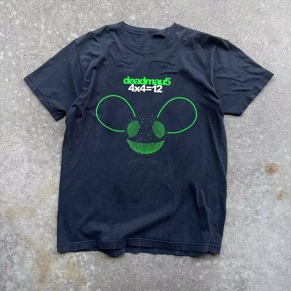 New Deadmau5 - 4x4=12 Gift For Fans Unisex S-5XL Shirt 4HRT19