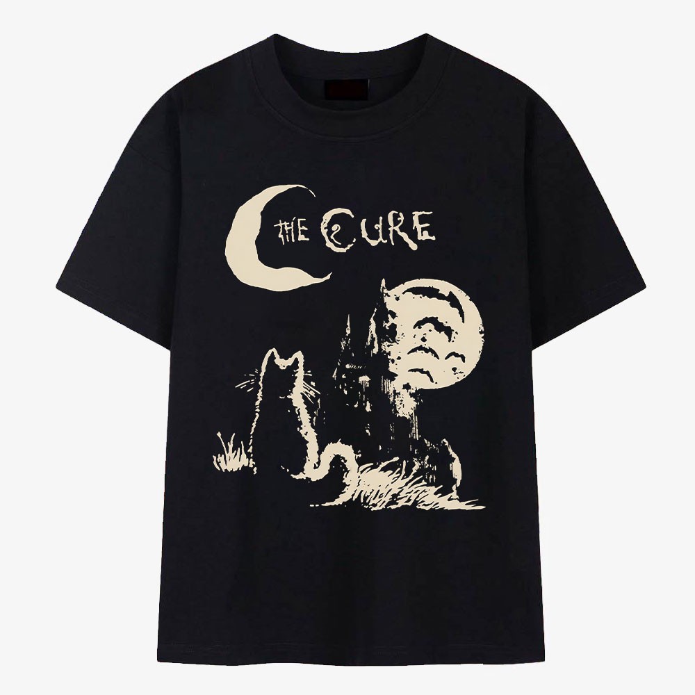 The Cure Graphic tshirt Black S-2XL