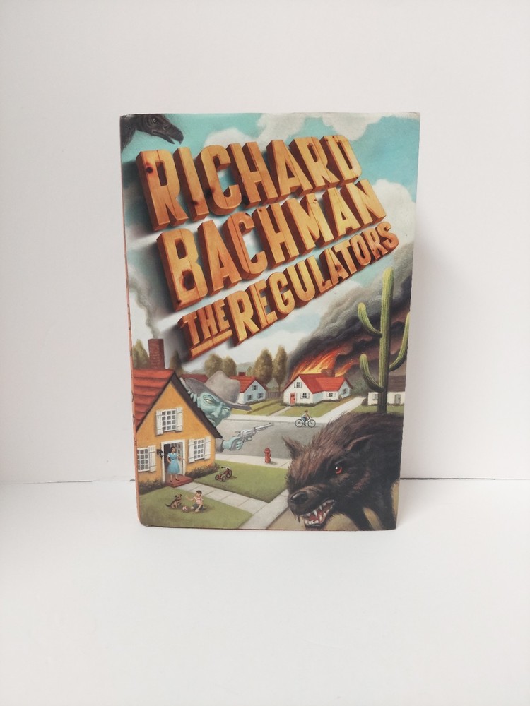 Stephen King Writing As Richard Bachman The Regulators Dutton 1st Ed 1st Print