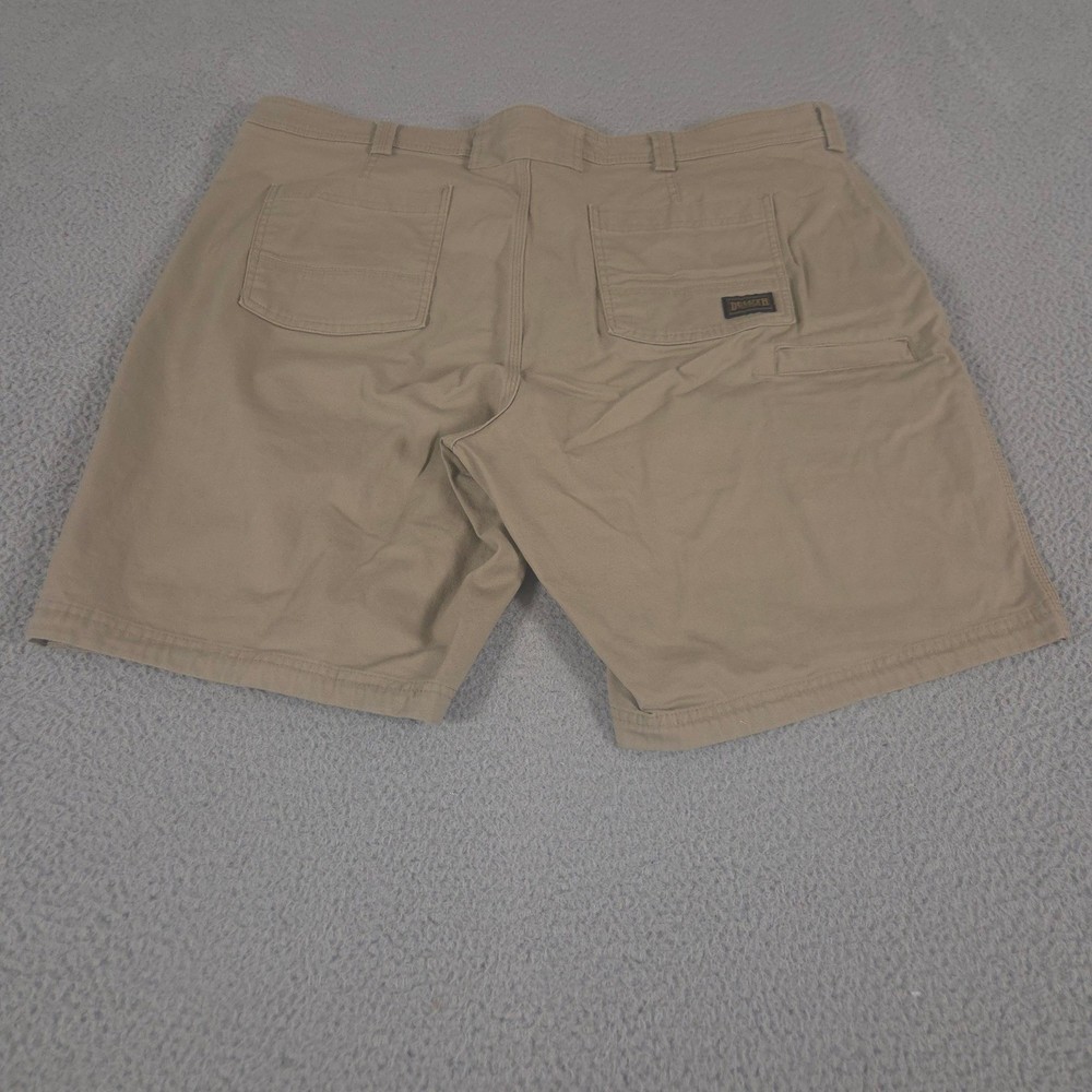 Duluth Trading Co Shorts Men 44 Tan DuluthFlex Fire Hose Foreman Relaxed Fit 11