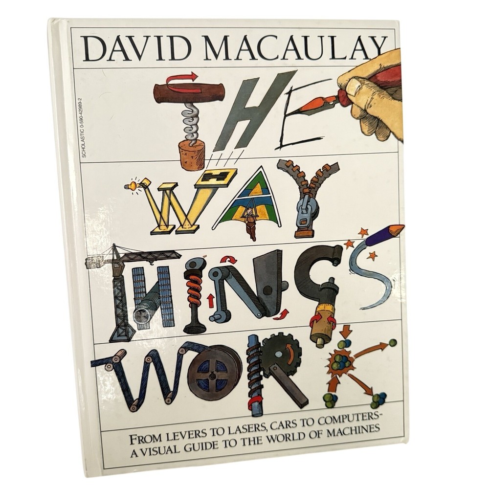 The Way Things Work by David Macaulay Hardcover Houghton Mifflin Harcourt 1988