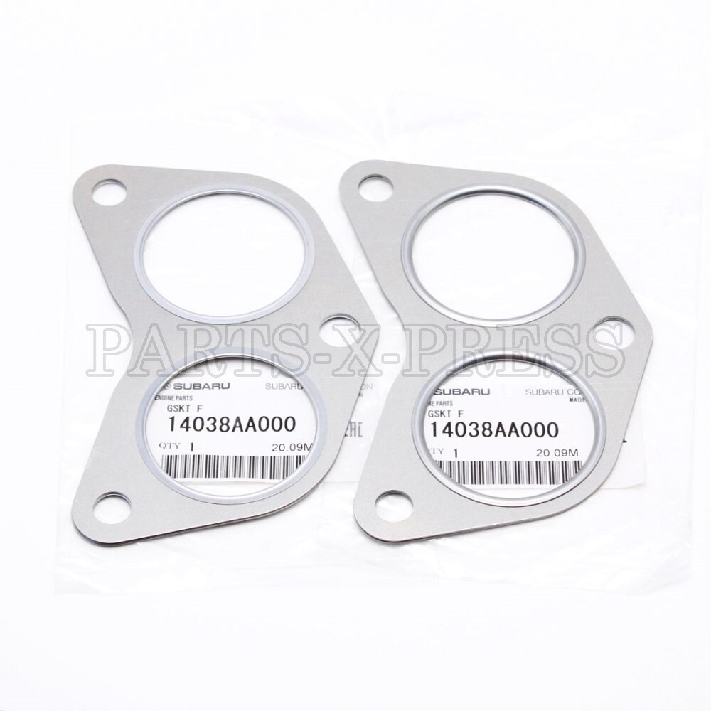 14038AA000 GENUINE OEM SUBARU WRX LEGACY STI 90 - 18 EXHAUST MANIFOLD GASKETS x2