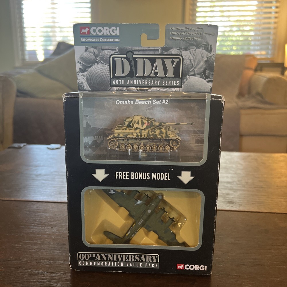 Corgi Fighting Machines 60th Anniversary D-Day CSCW17012 Juno Beach Set In Box