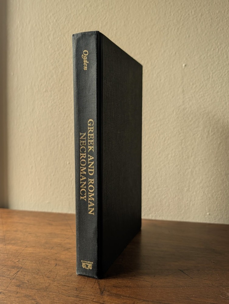 GREEK & ROMAN NECROMANCY by Ogden / RARE HARDCOVER OCCULT ANTIQUITY ESOTERICA OD