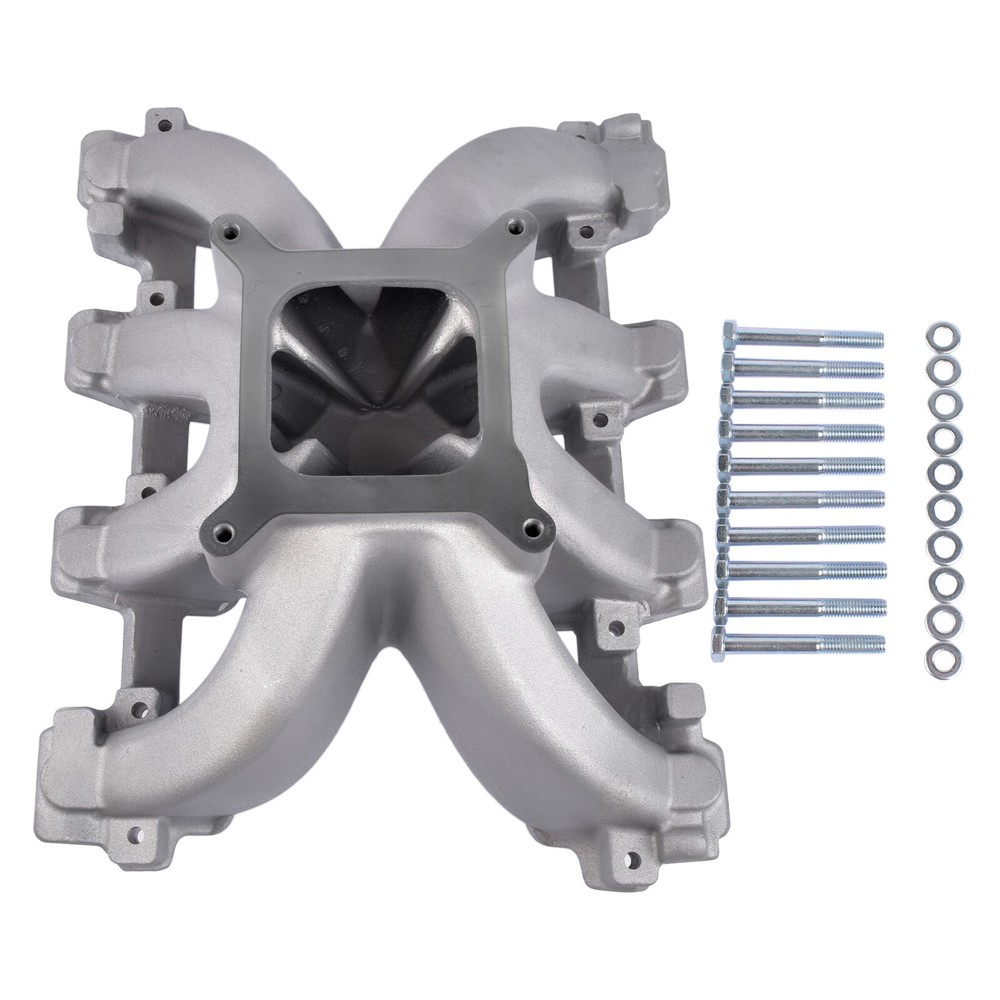 28097 Intake Manifold Single Plane Aluminum Fits GM III LS1/LS2 RPM 3,500-8,000