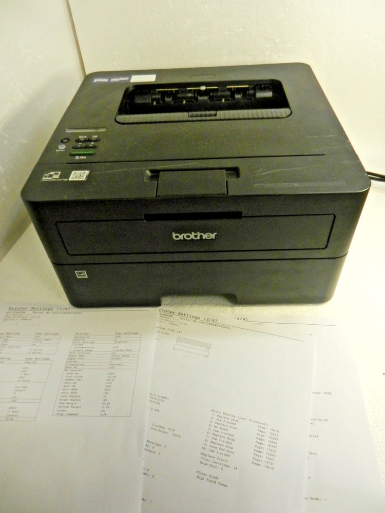 Brother HL-L2360DW Wireless Monochrome Laser Printer (19k Pages) Needs drum