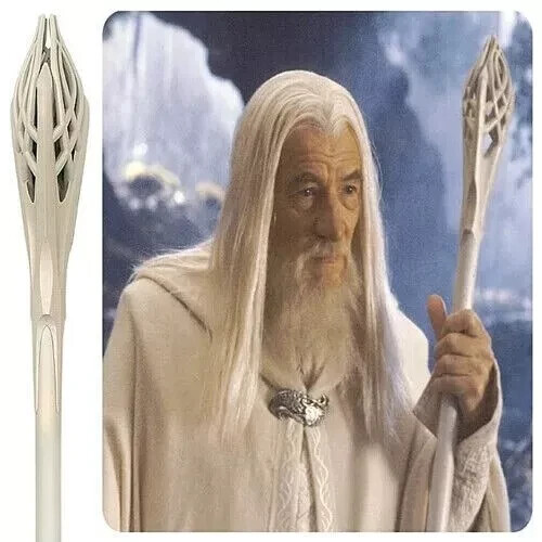 LOTR Gandalf Wizard Staff Glamdring Sword Hobbit Lord of the Rings Replica Staff