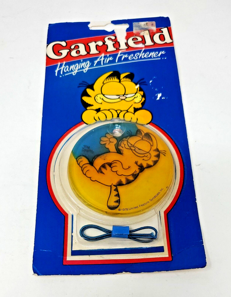 Vintage Garfield Air Freshener 1978 Cartoon Anime New in Package