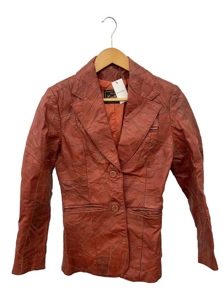 Leather Jacket Blouson/-/Leather/Brd/Plain 10801