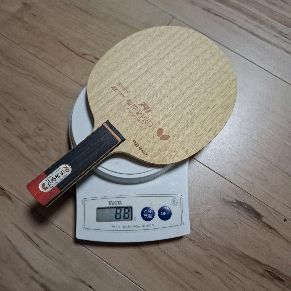 Discontinued Ai Fukuhara PRO Table Tennis Racket 88 With Box