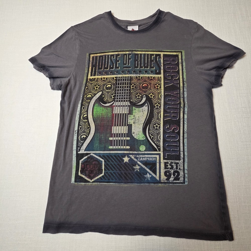 House Of Blues Rock Your Soul Campaign T Shirt Size Medium
