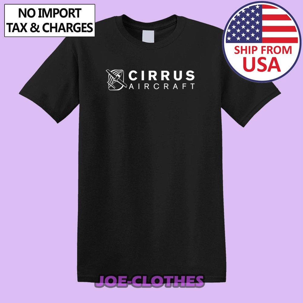 Cirrus Aircraft Men's Black Size S-5XL
