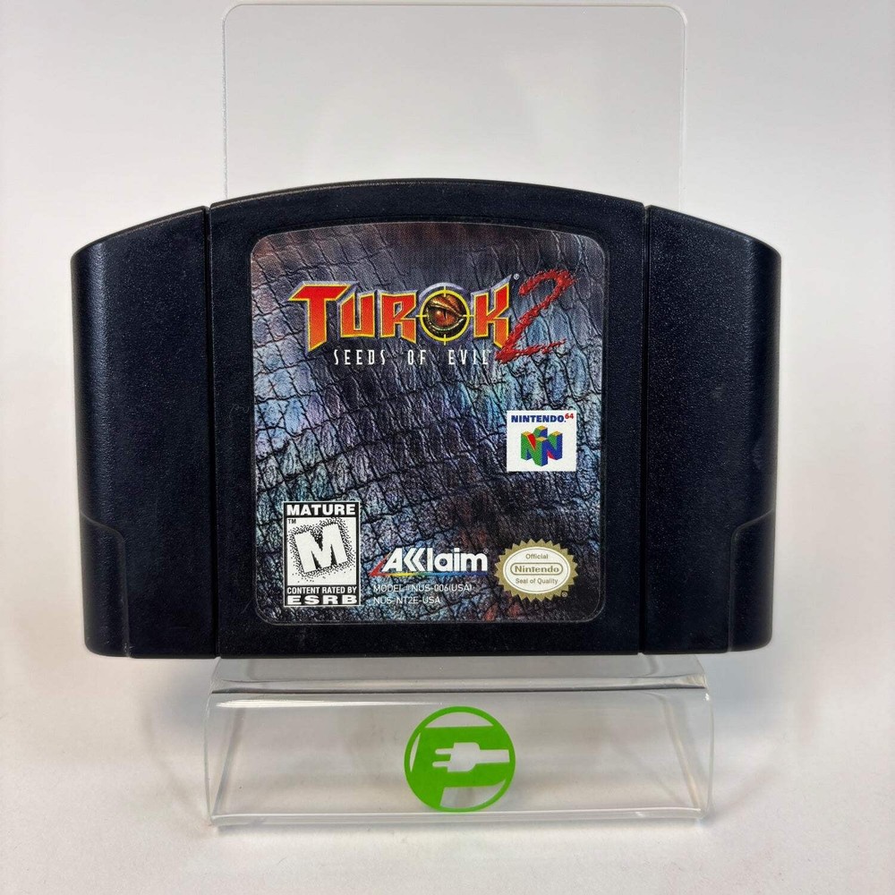 Turok 2 Seeds of Evil (Nintendo 64 N64, 1998) Cartridge Only