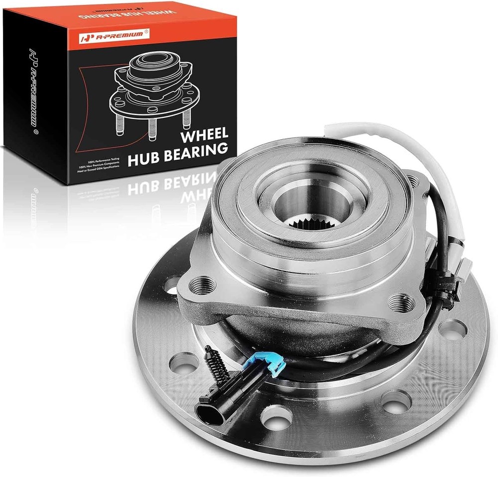 A-Premium Front Wheel Bearing and Hub Assembly with ABS Compatible with...