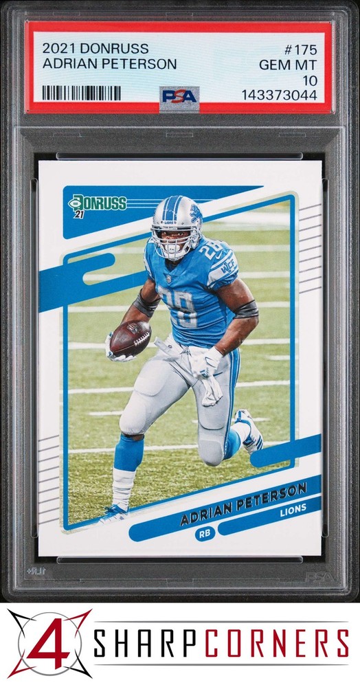 2021 Panini Donruss #175 Adrian Peterson Psa 10eBay’s best selection of sports cards is always at 4SC