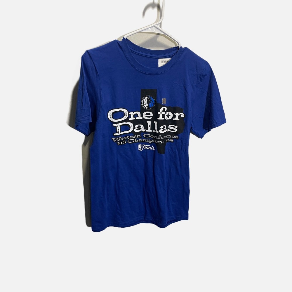 Dallas Mavericks Western Conference Champions 2024 NBA Finals T-Shirt Mens Small