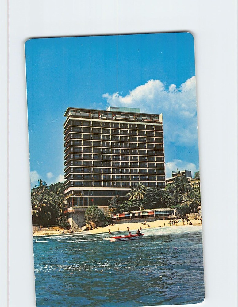 Postcard El Presidente Hotel Acapulco Mexico