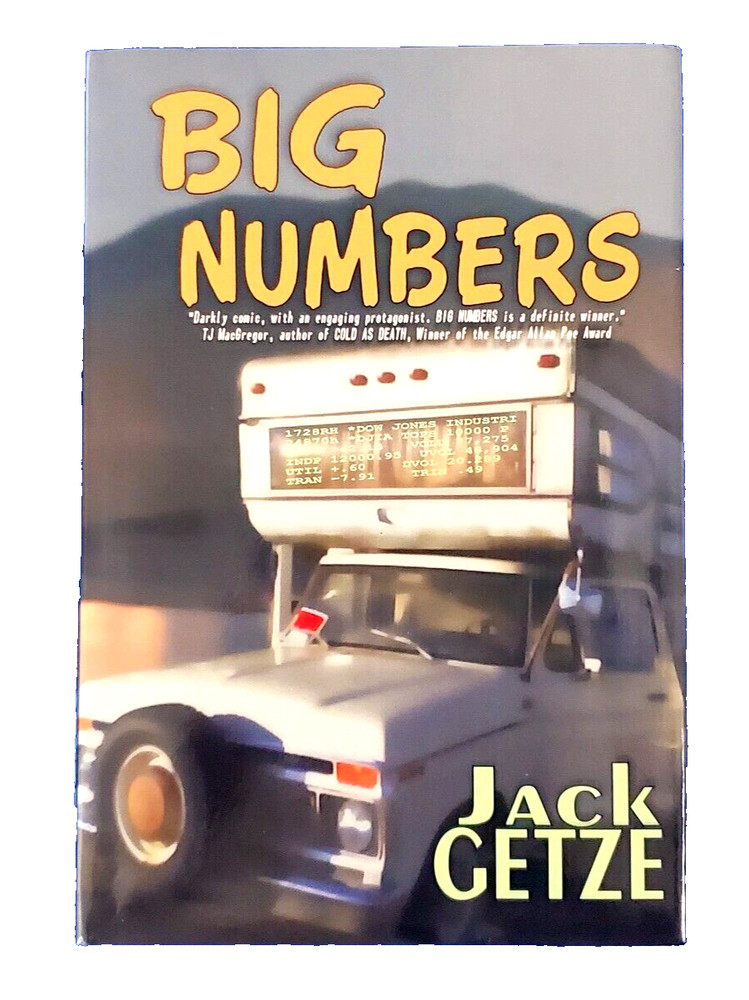Big Numbers Hardcover Road Trip Crime Mystery Detective Fiction Free Shipping